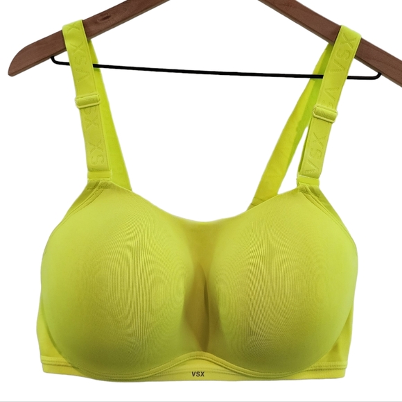 Victoria's Secret Other - Victoria's Secret VSX Sport Ultimate Sports Bra Neon Highlighter Green 38 DD